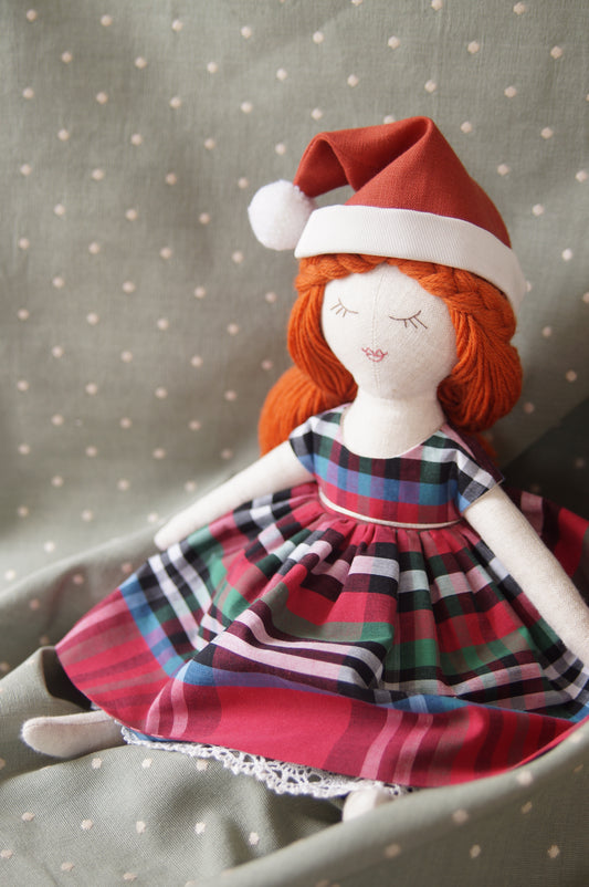 Tuque de Poupée Noël